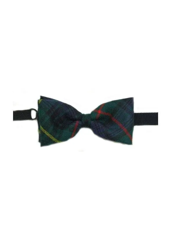 100% Wool Tartan Bow Tie - Stewart Hunting Modern