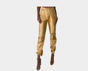 49 Gold Rush Wet look Weekender Pants - The Park Avenue