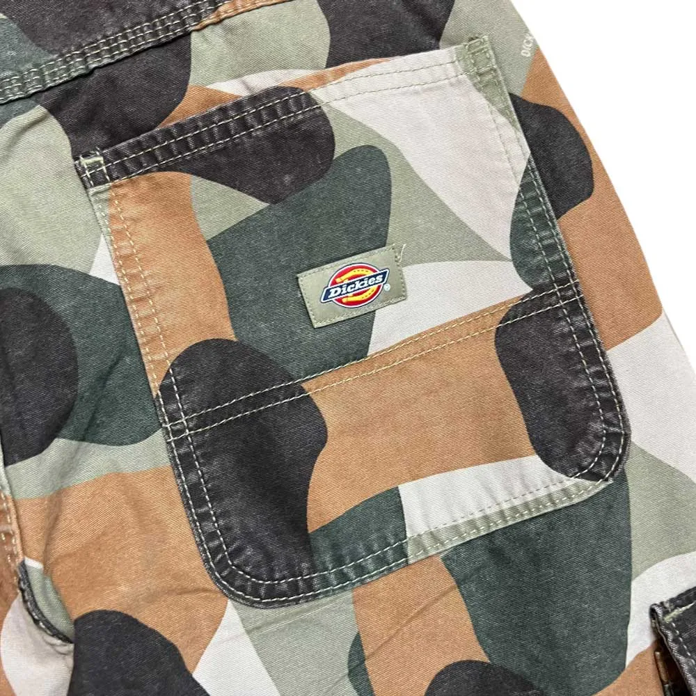 A864R0IP Camo Print Duck Cargo Skateboarding Pant Regular Fit Twill