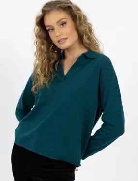 Addison Top (Sea Blue)