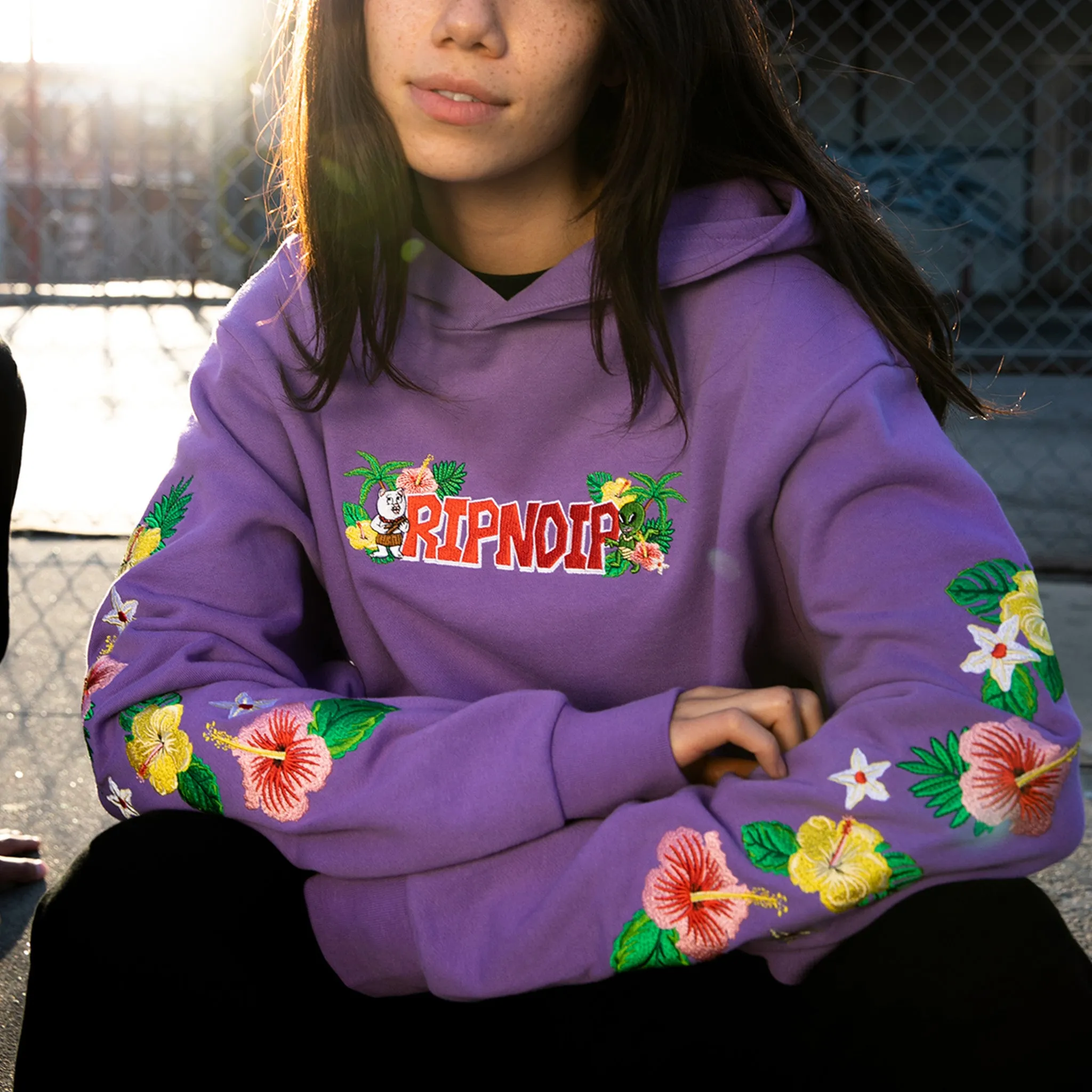 Aloha Nerm Hoodie (Lavender)