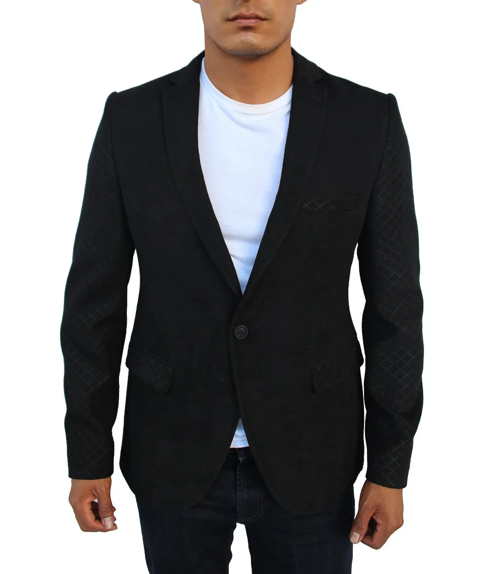 Ari Black Blazer With Details On Sleeve