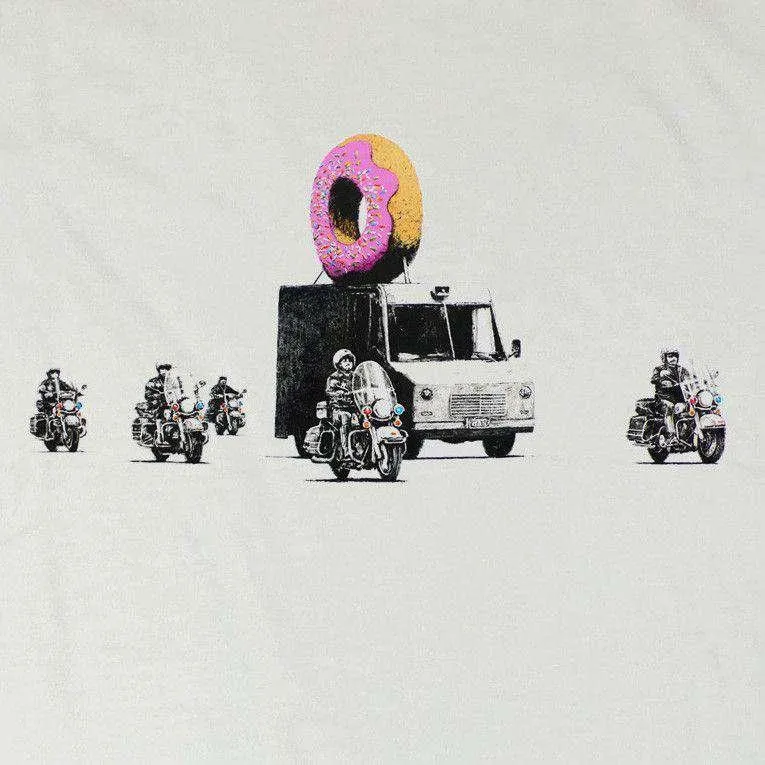 Banksy Donut T-Shirt