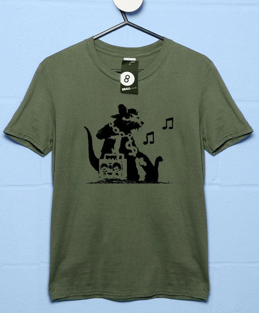 Banksy Ghetto Rat T-Shirt