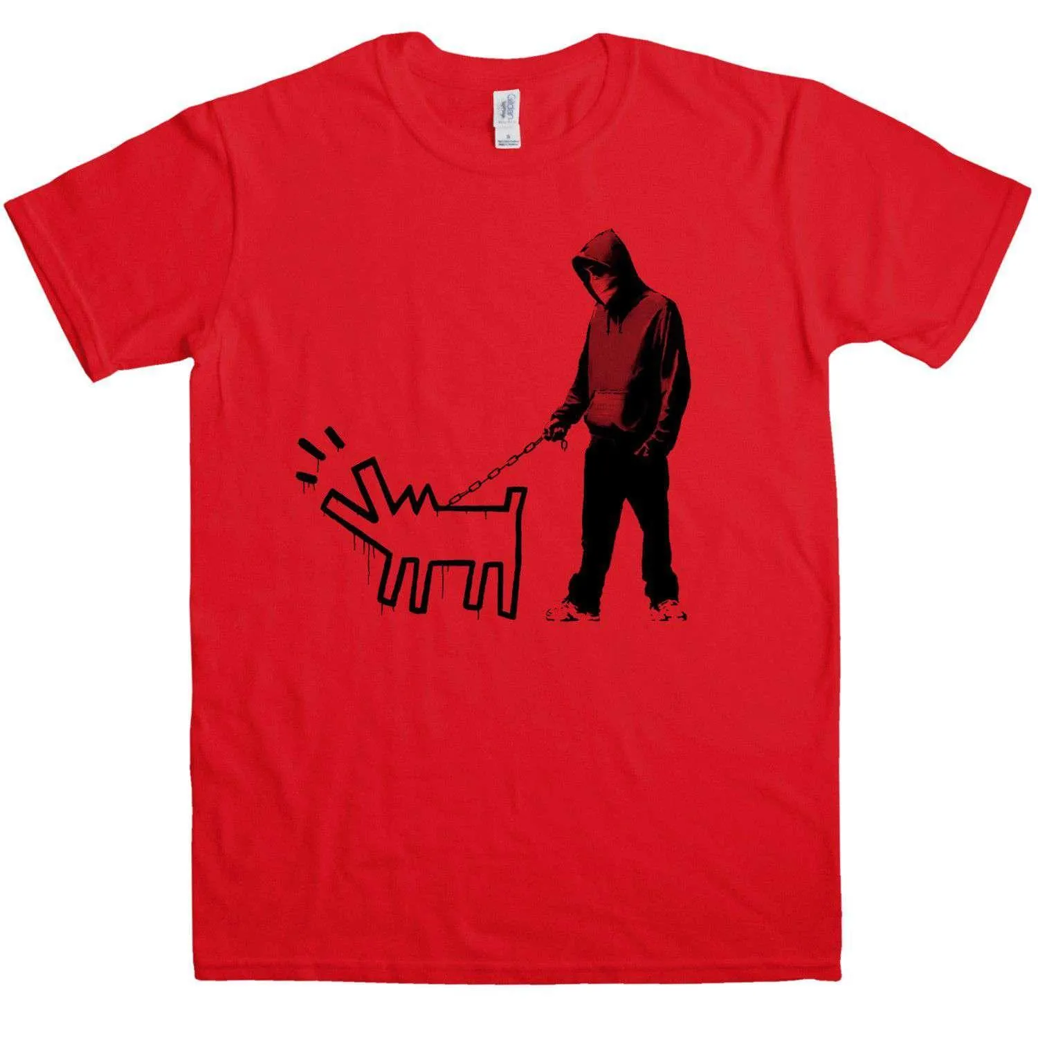 Banksy Walking the Dog T-Shirt