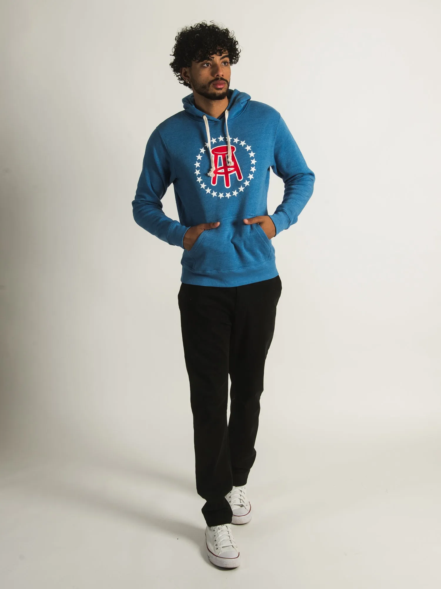 BARSTOOL SPORTS BARSTOOL LONG SLEEVE PULLOVER HOODIE - CLEARANCE