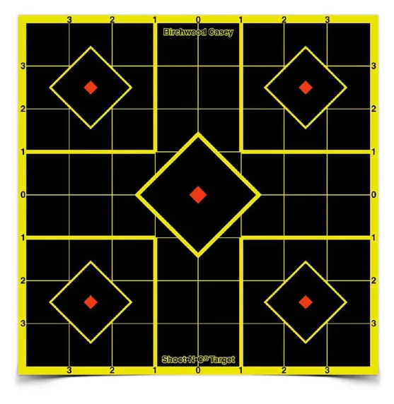 Birchwood Casey 8 Inch Sight In Target 15pk