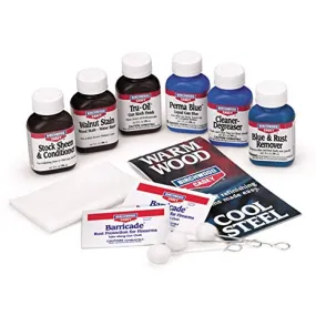 Birchwood Casey Deluxe Perma Blue & Tru-Oil Kit