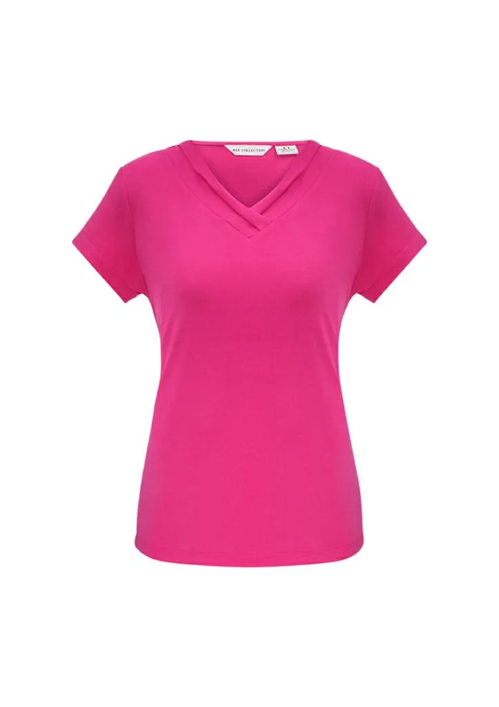 Biz Collection K819LT Ladies Lana S/S Sleeve Top