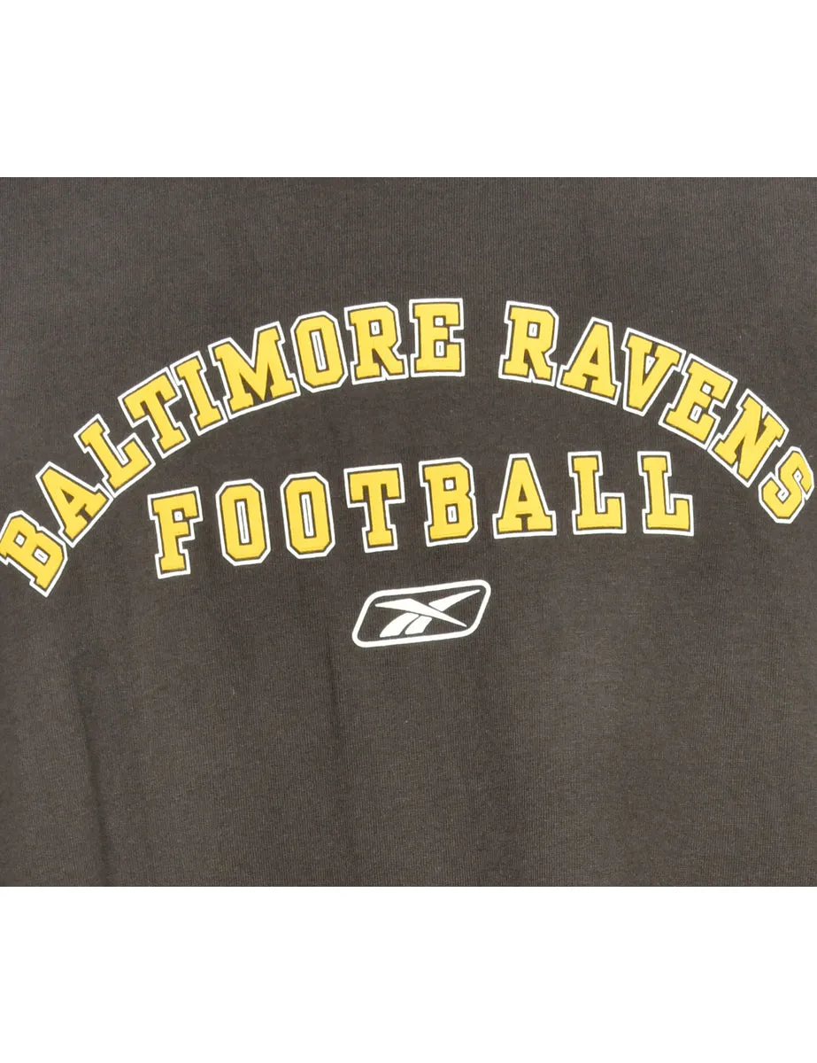 Black Baltimore Raven T-Shirt - L