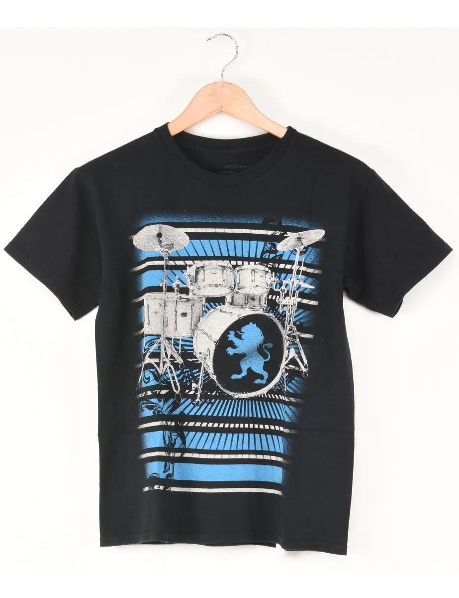 Black Band T-shirt - M