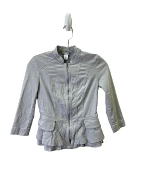 Blazer By White House Black Market In Grey, Size: Xxs