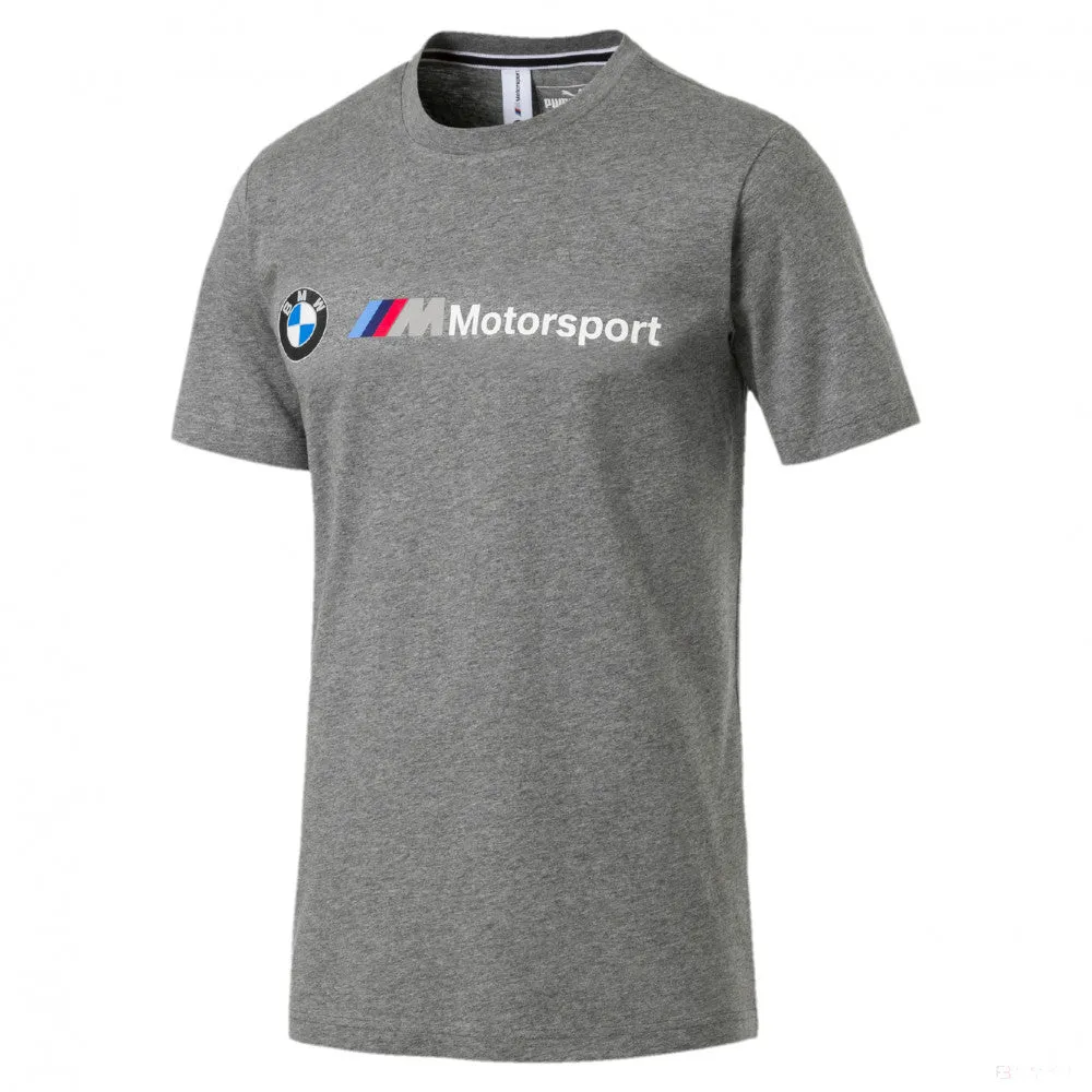 BMW T-shirt, Puma BMW MMS Logo, Grey, 2019