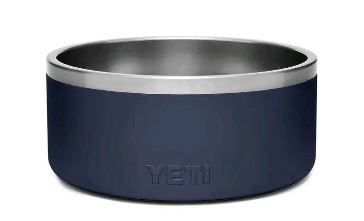 Boomer 8 Dog Bowl - Navy