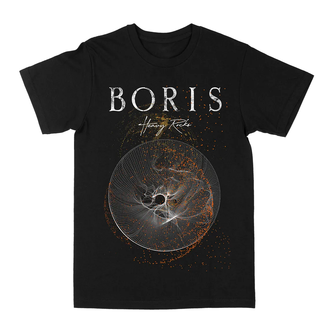 Boris “Heavy Rocks: Tour Edition” Black T-Shirt