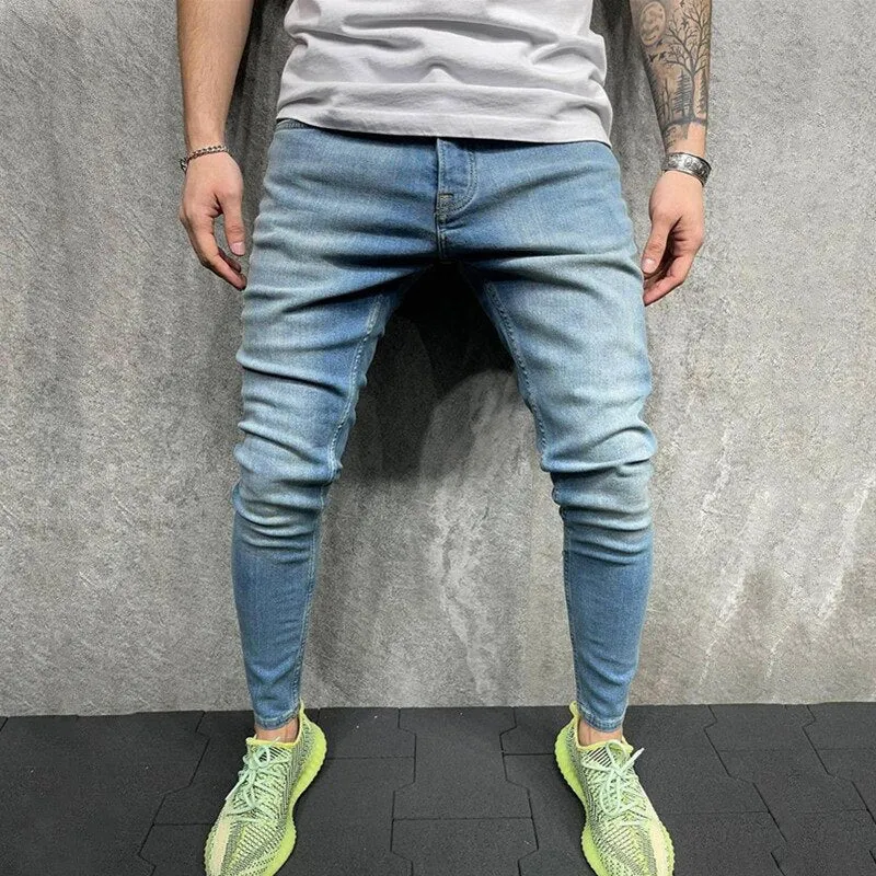 Boyfriend Skinny Denim Pants