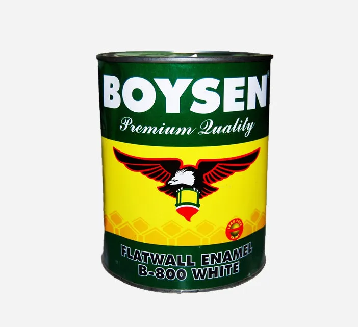 BOYSEN FLATWALL ENAMEL WHITE