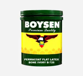 BOYSEN PERMACOAT FLAT LATEX BONE IVORY