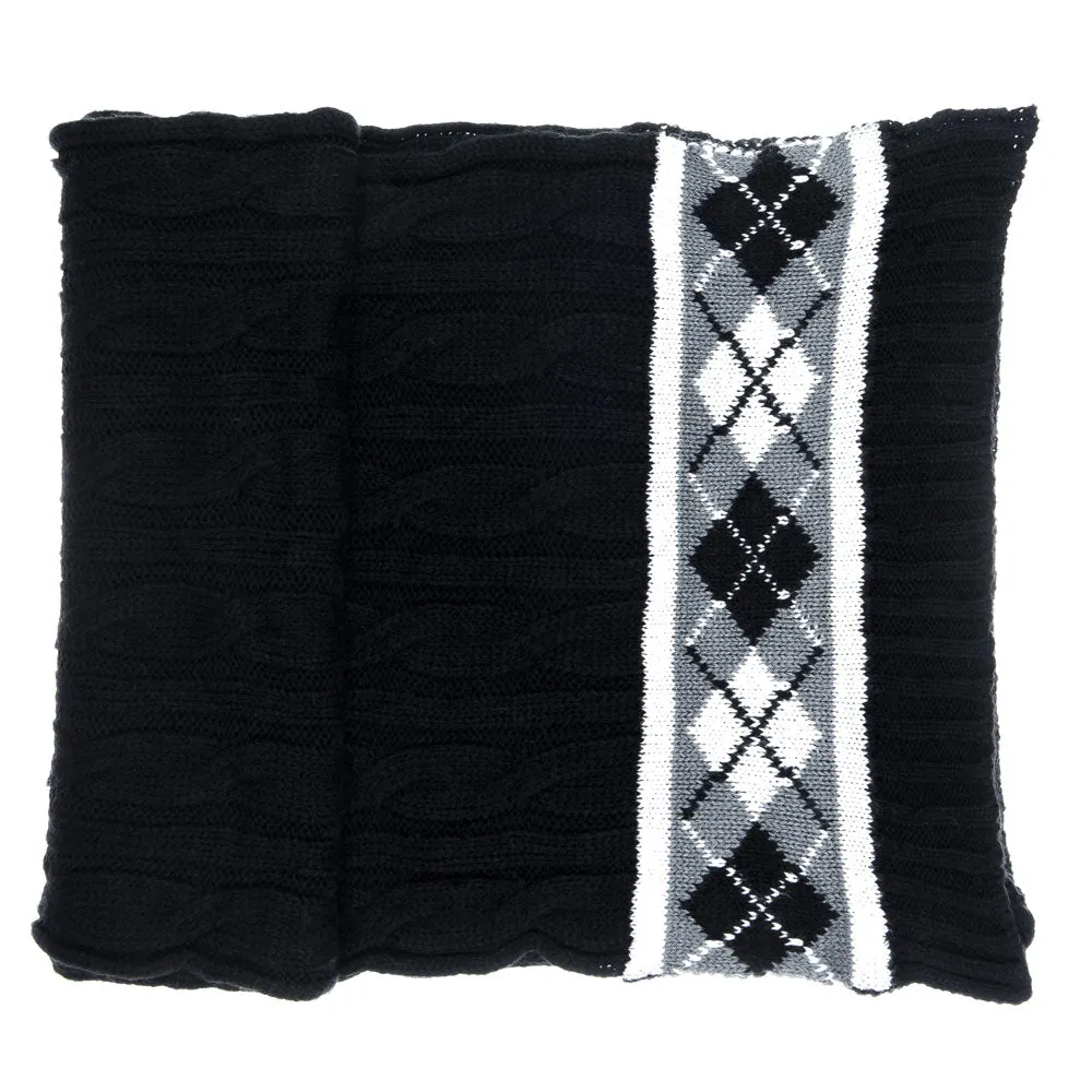 Cable Knit Aristocrat Mens Scarf