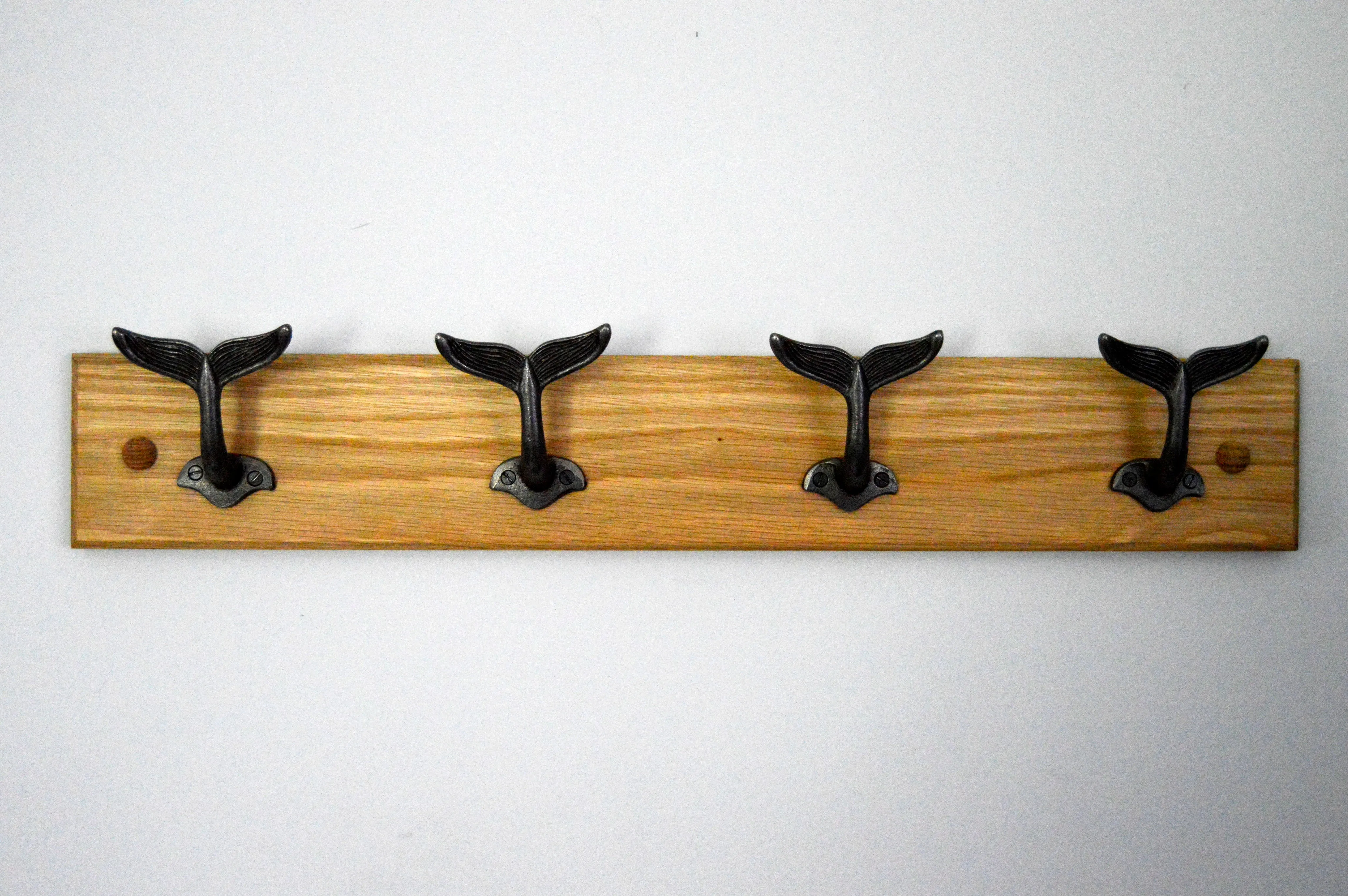 Cast Iron Whale Tail Coat Hooks