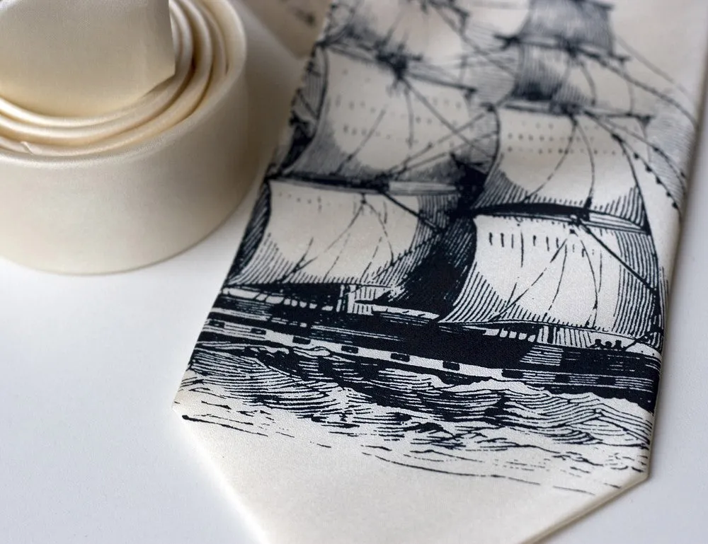 Clipper Ship Silk Necktie