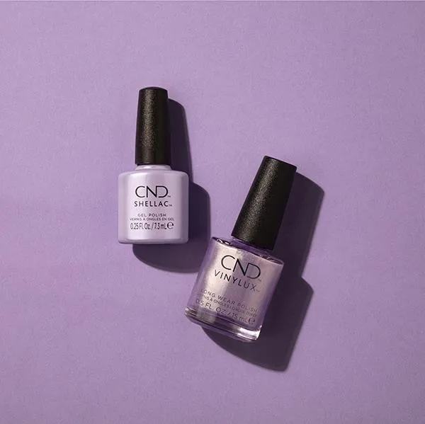 CND - Vinylux Topcoat & Live Love Lavender 0.5 oz - #442