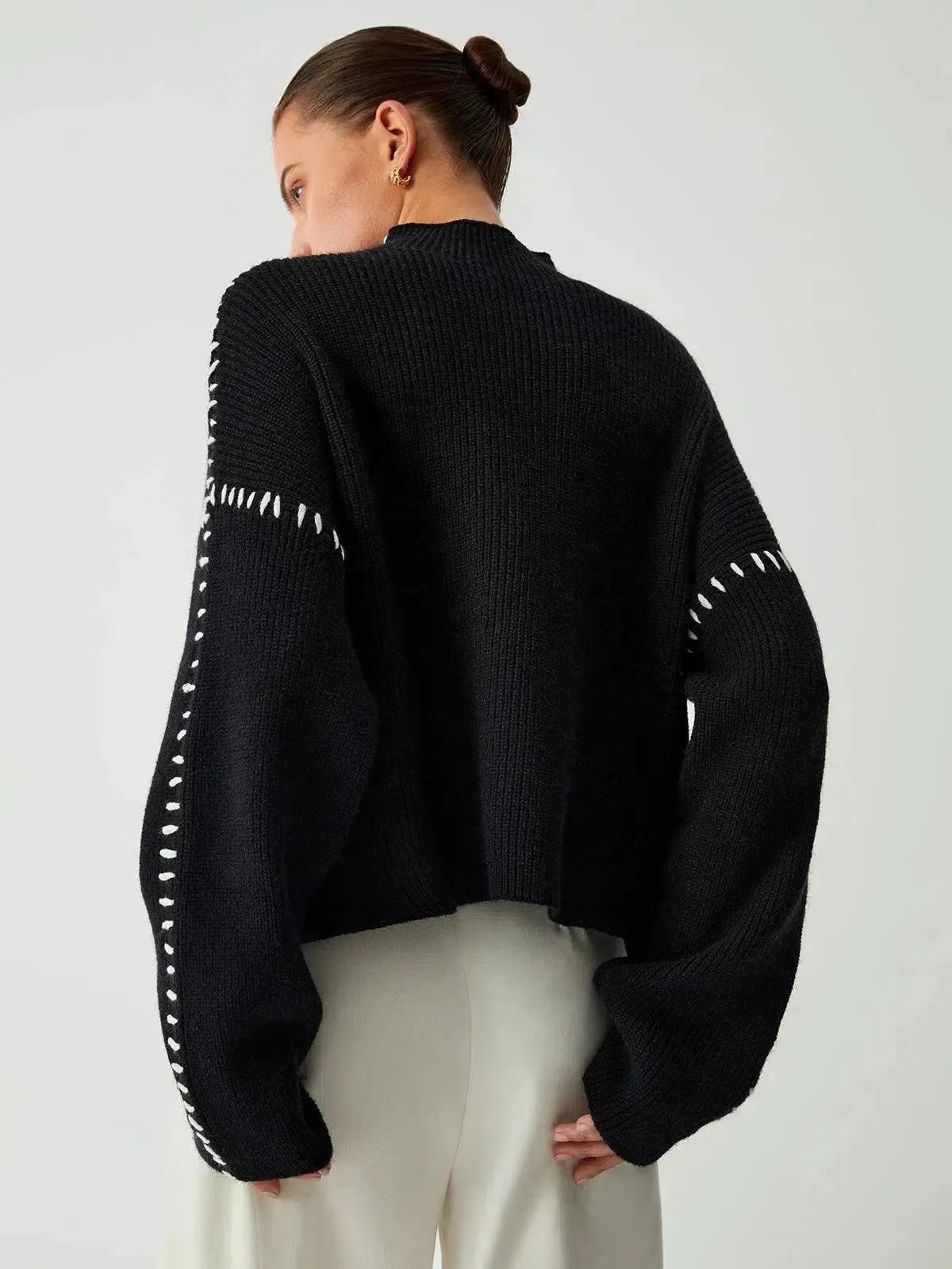 Dalia – Oversized design – Turtleneck sweater