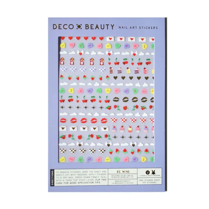 Deco Beauty - Nail Art Stickers - Be Mine