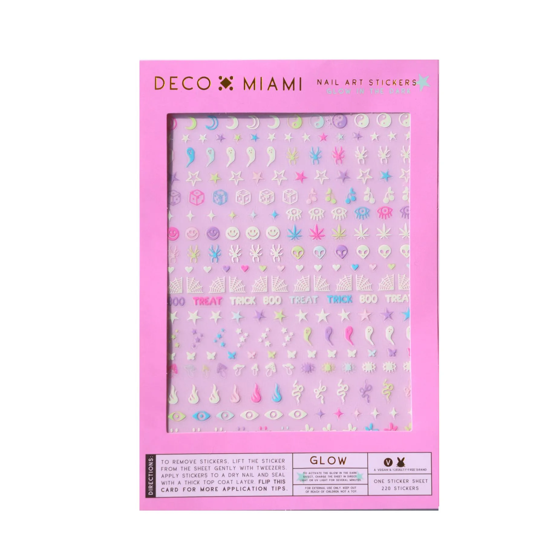 Deco Beauty - Nail Art Stickers - Glow