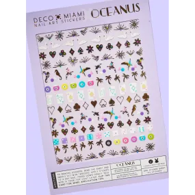 Deco Beauty - Nail Art Stickers - Oceanus x Deco Beauty