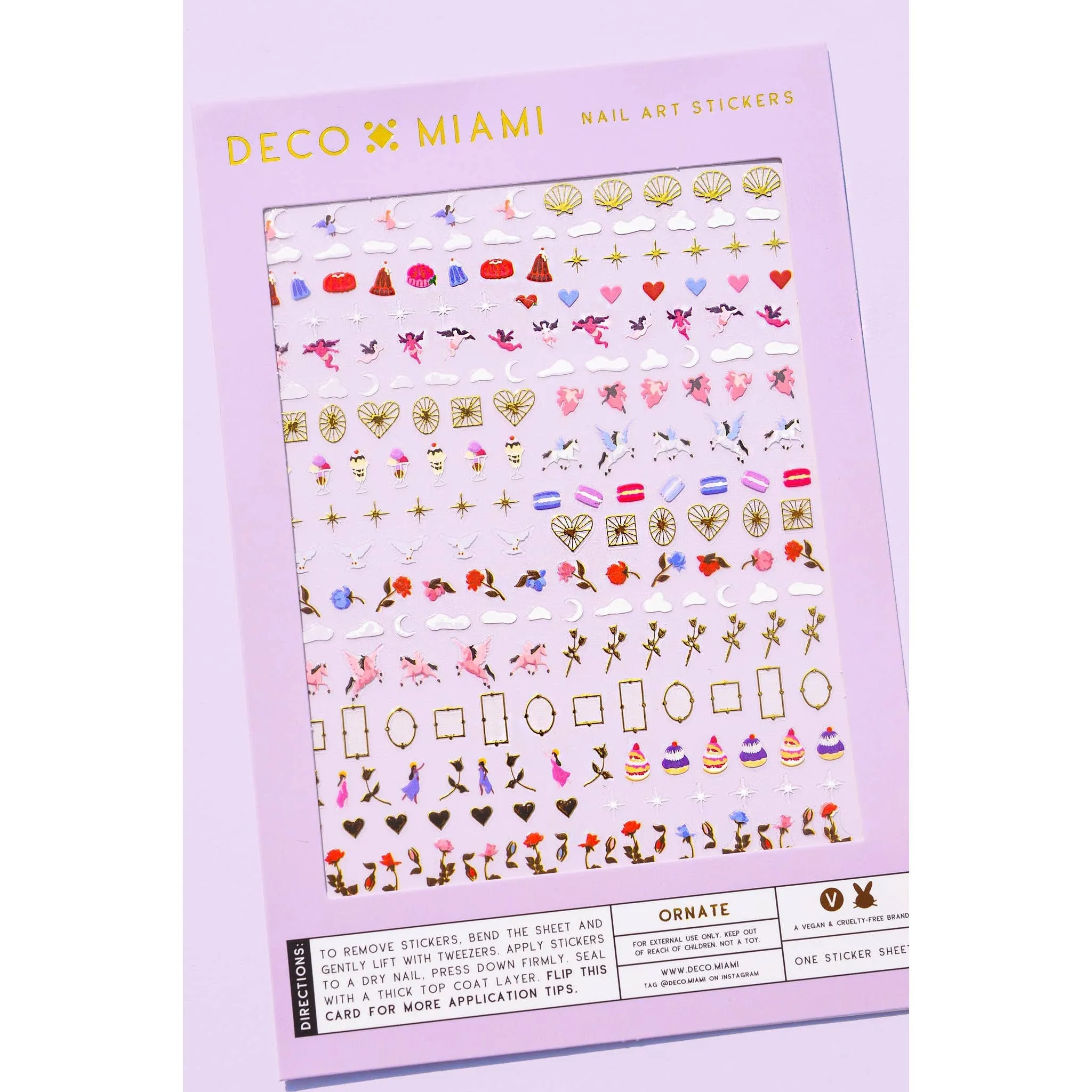 Deco Beauty - Nail Art Stickers - Ornate