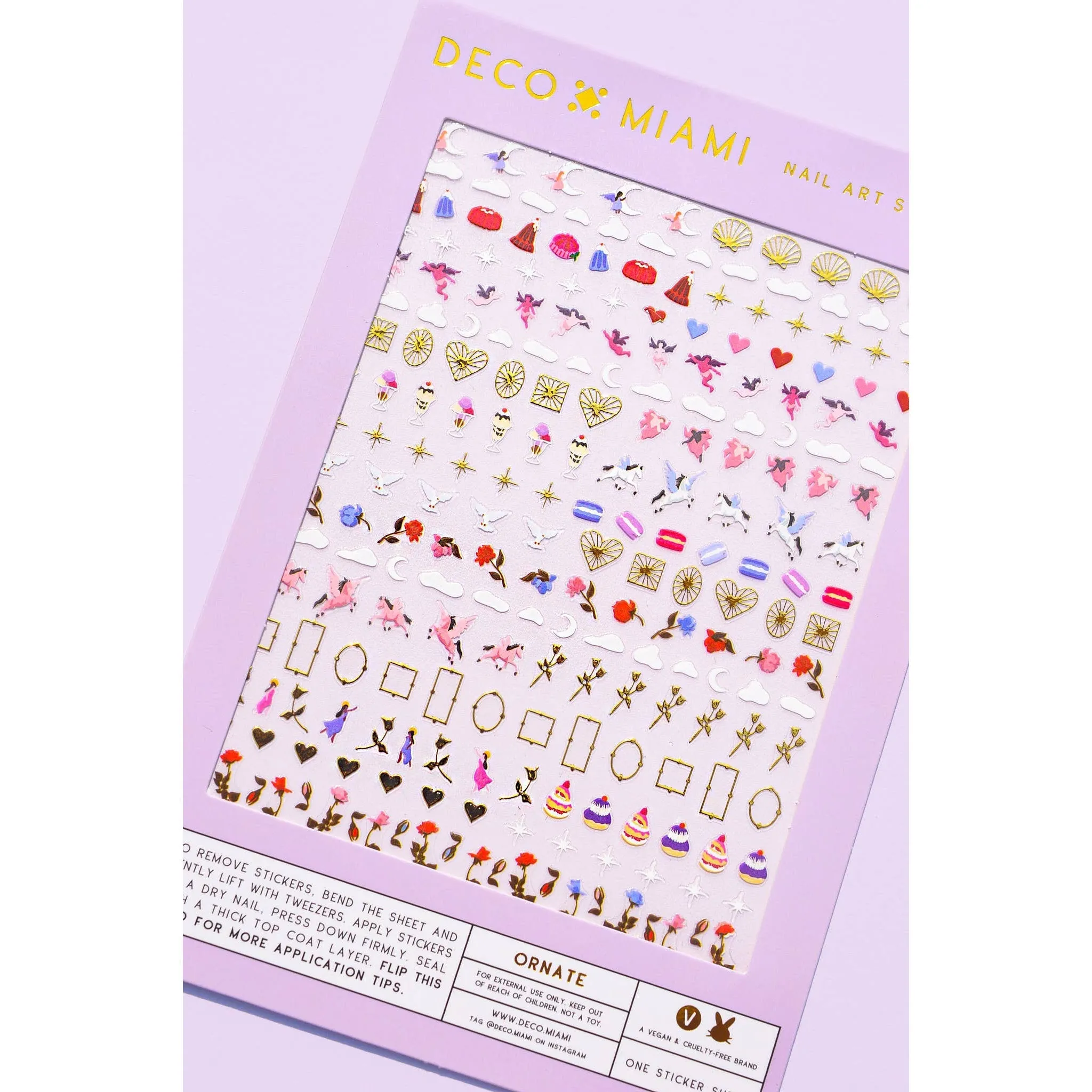 Deco Beauty - Nail Art Stickers - Ornate