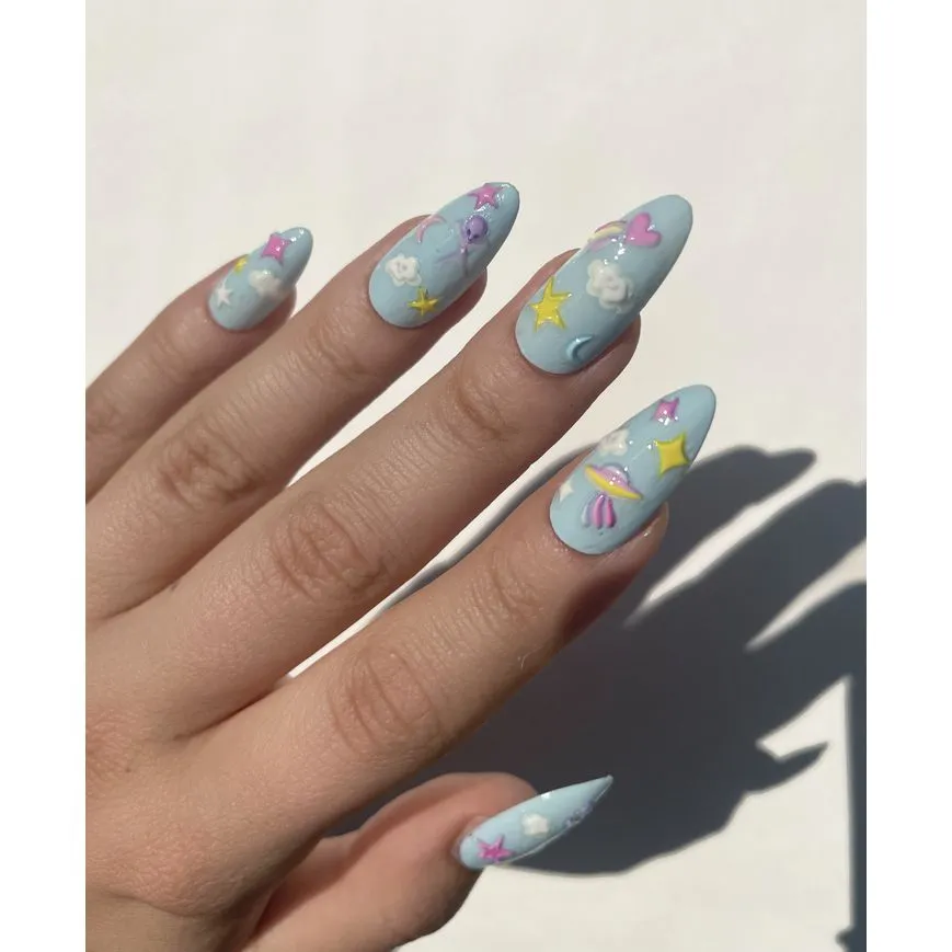 Deco Beauty - Nail Art Stickers - Spaced Out