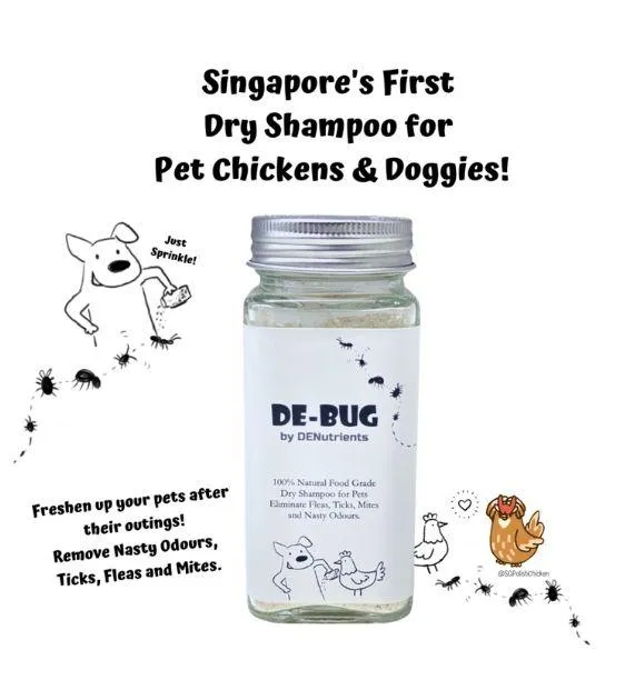 DENutrients 100% Food Grade Dry Shampoo For Dogs