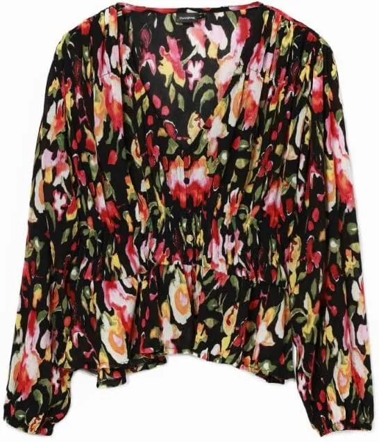 Desigual Crinkle Knit blouse