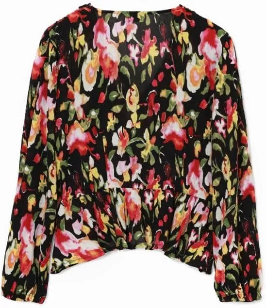 Desigual Crinkle Knit blouse