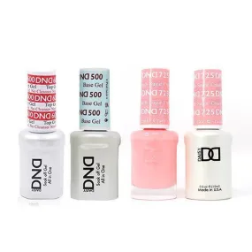 DND - #500#600 Base, Top, Gel & Lacquer Combo - Super Crush - #725