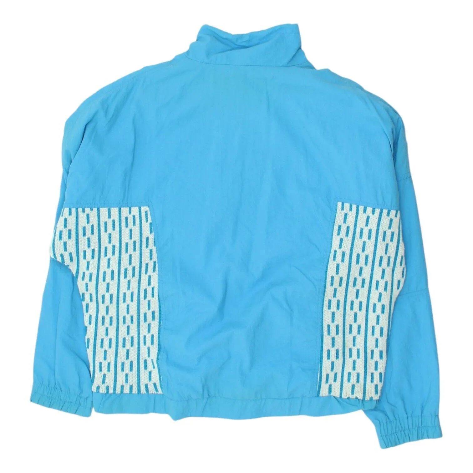 Dunlop Mens Blue Track Jacket | Vintage 90s Activewear Tracksuit Top Sportswear