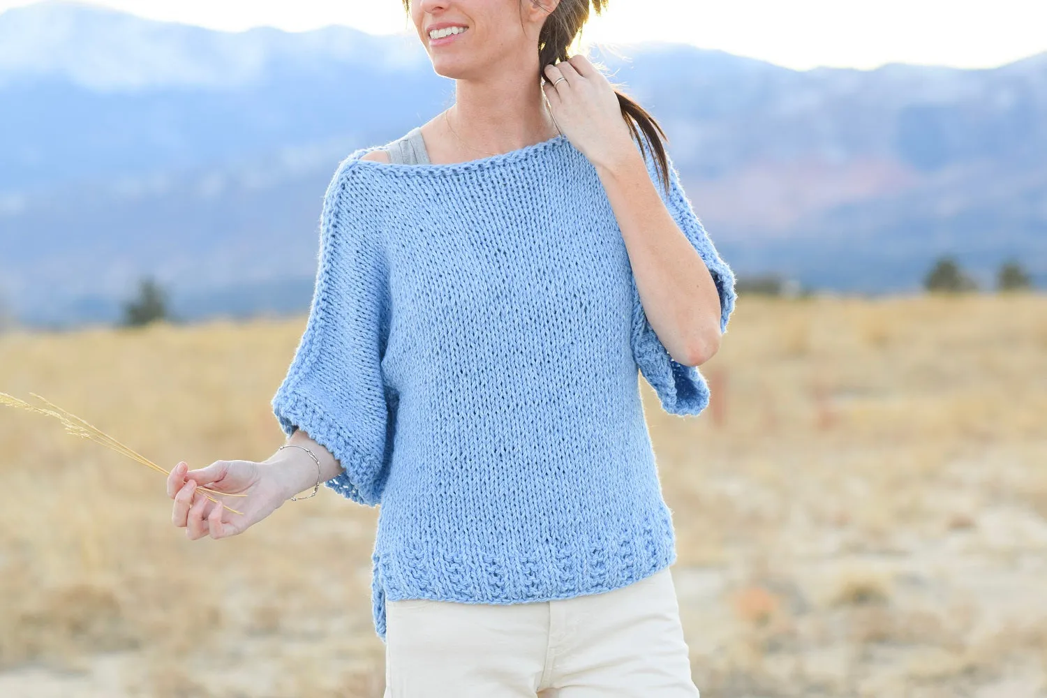 Easy Knit Boxy T Shirt Top Kit