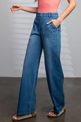 Easy On Stretch Wide leg Jeans