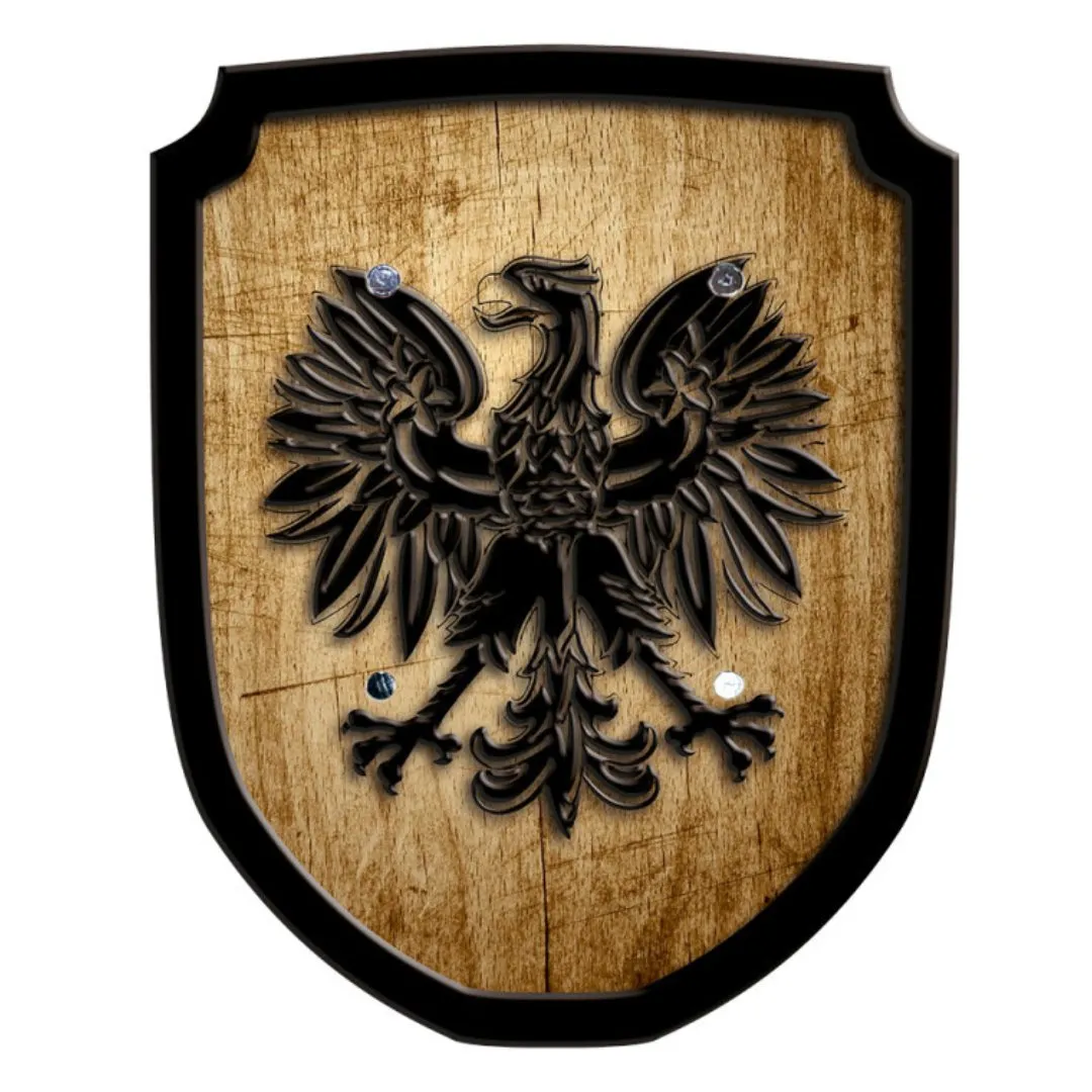 Escutcheon Wooden Play Shield - Eagle