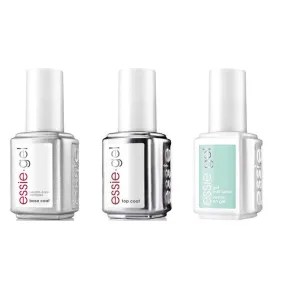 Essie Combo - Gel, Base & Top - Mint Candy Apple 702G