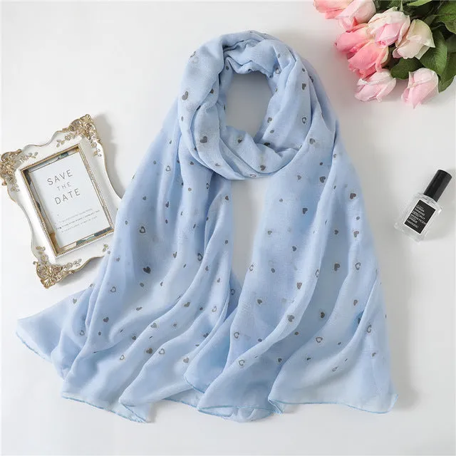 Fashion Cotton Scarf Printed Bandana Shawl #6135