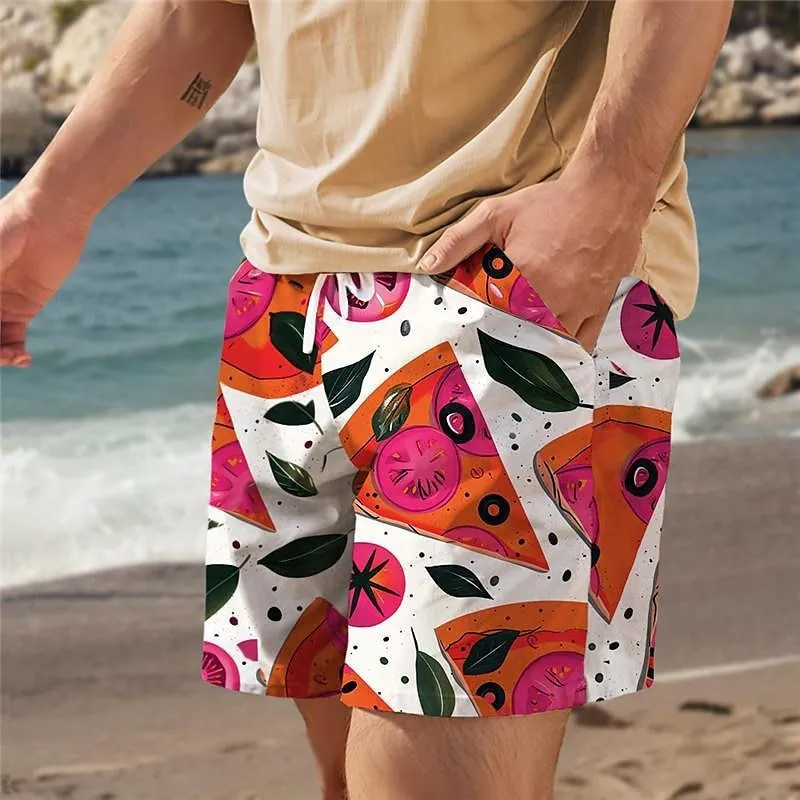 Fashion Hawaiian Beach Pants European And American Pants Men