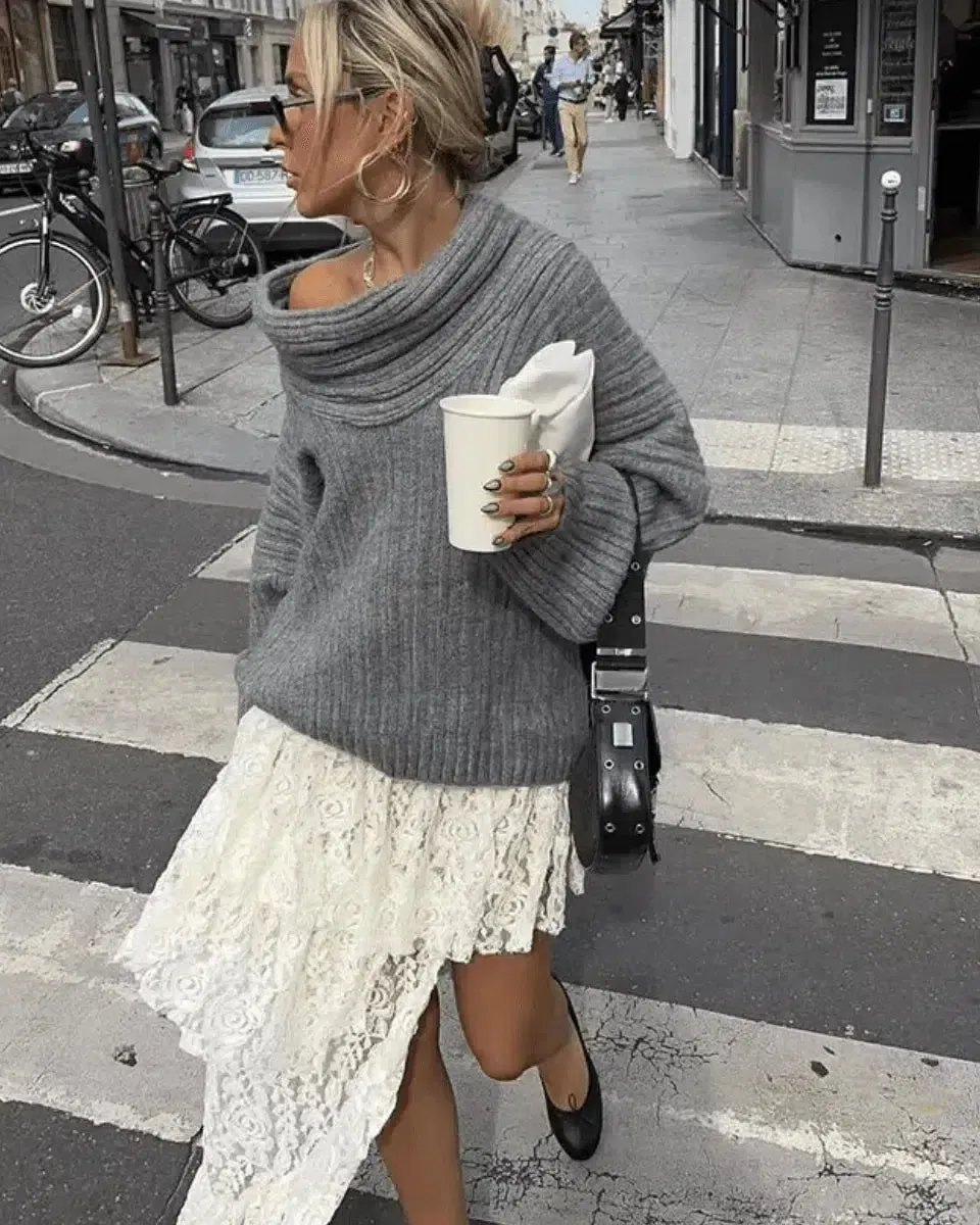 Felicia – Off-shoulder – Oversized sweater