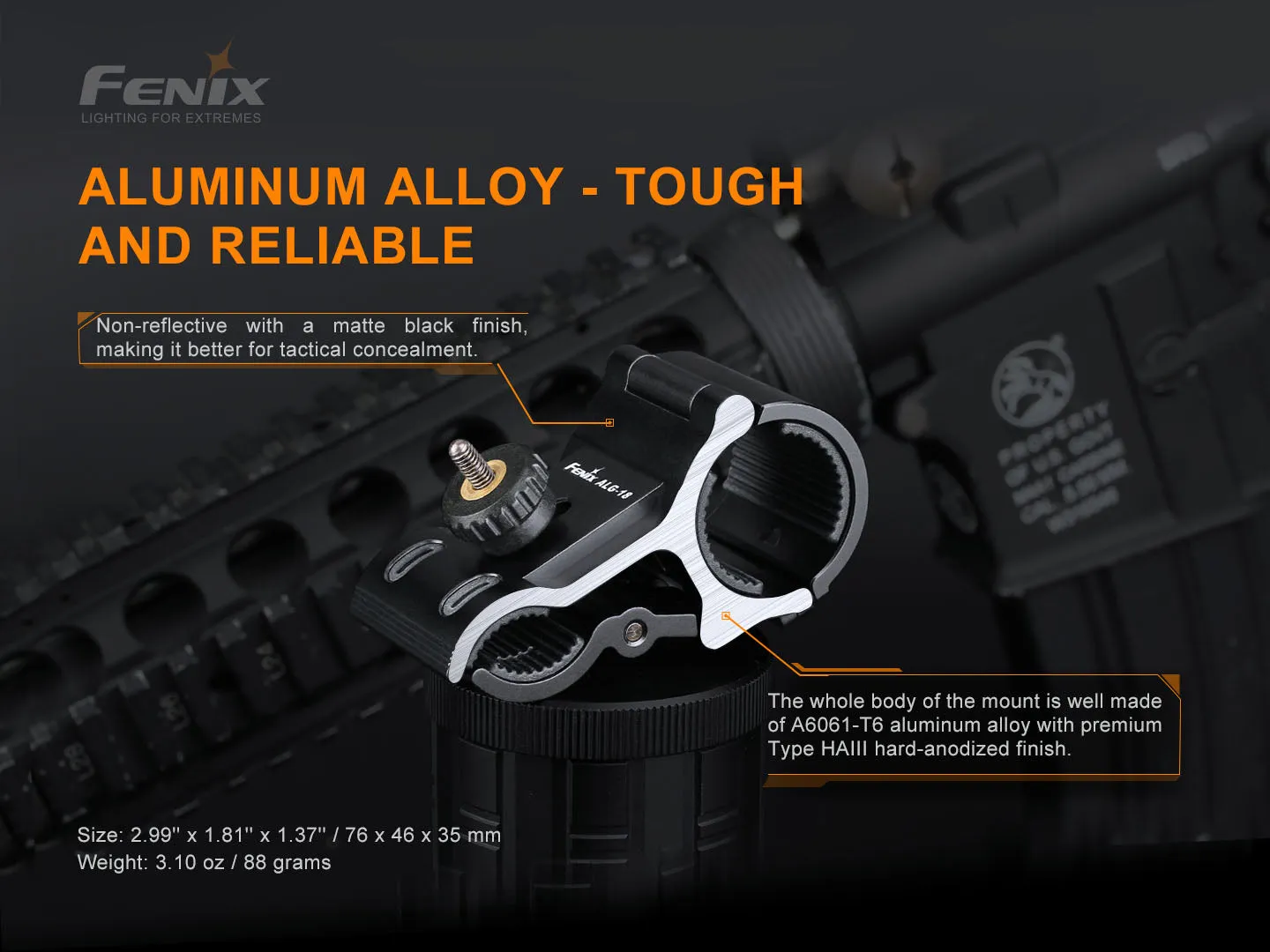 Fenix - ALG-18 barrel mount