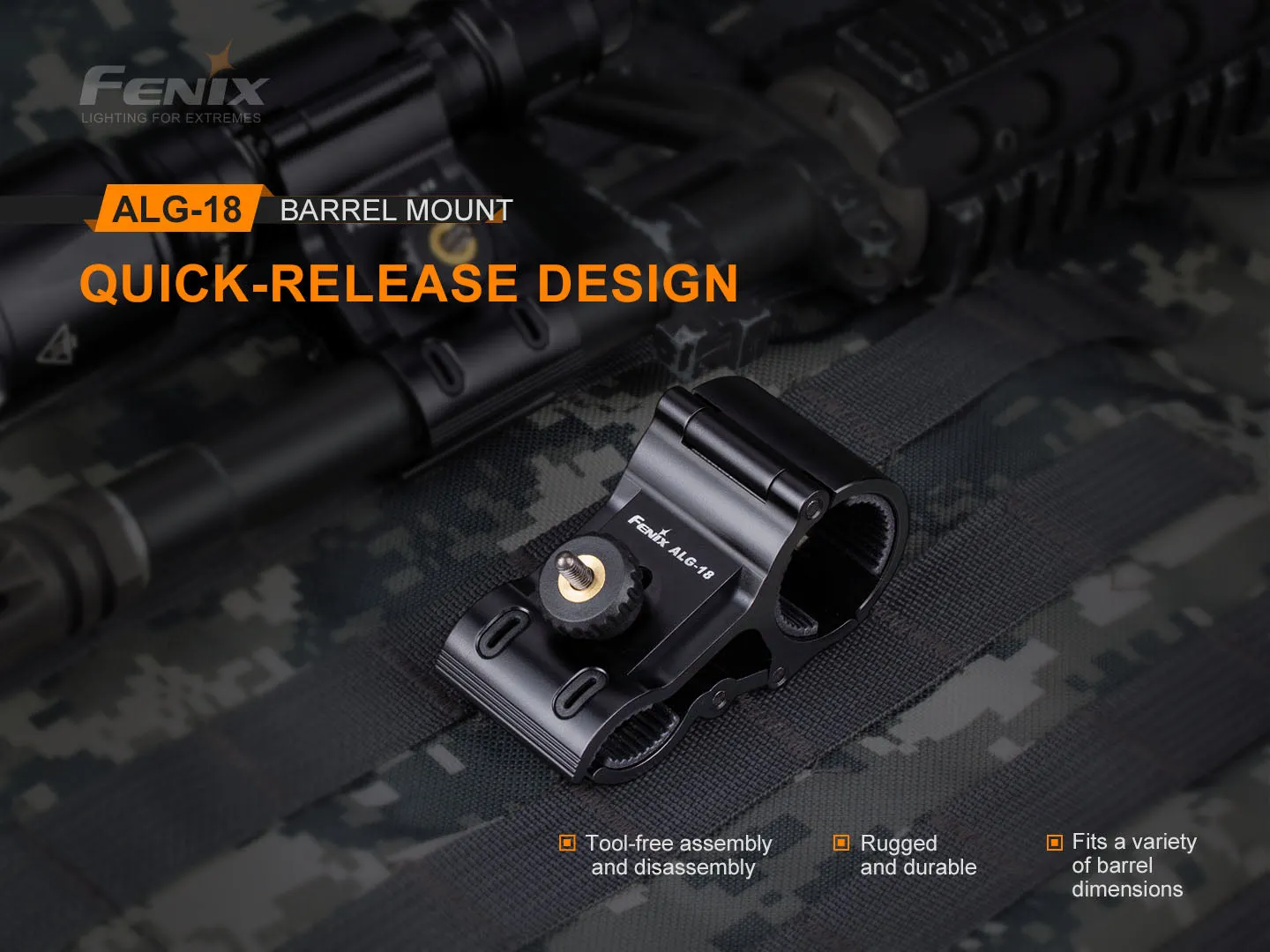 Fenix - ALG-18 barrel mount