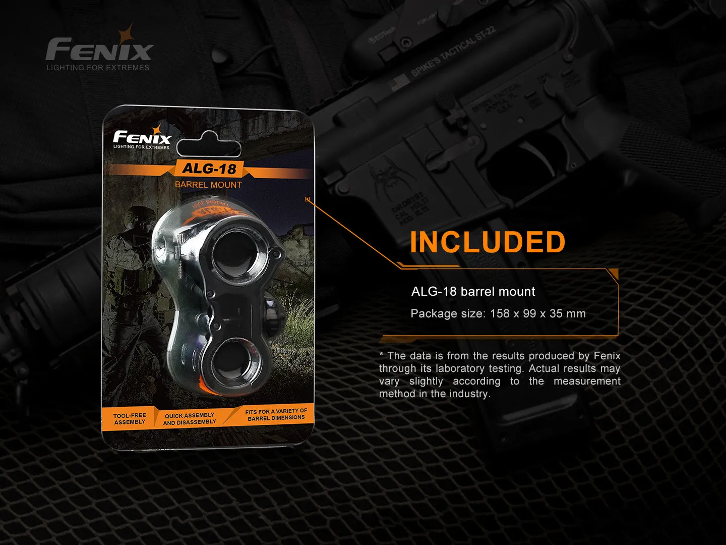 Fenix - ALG-18 barrel mount