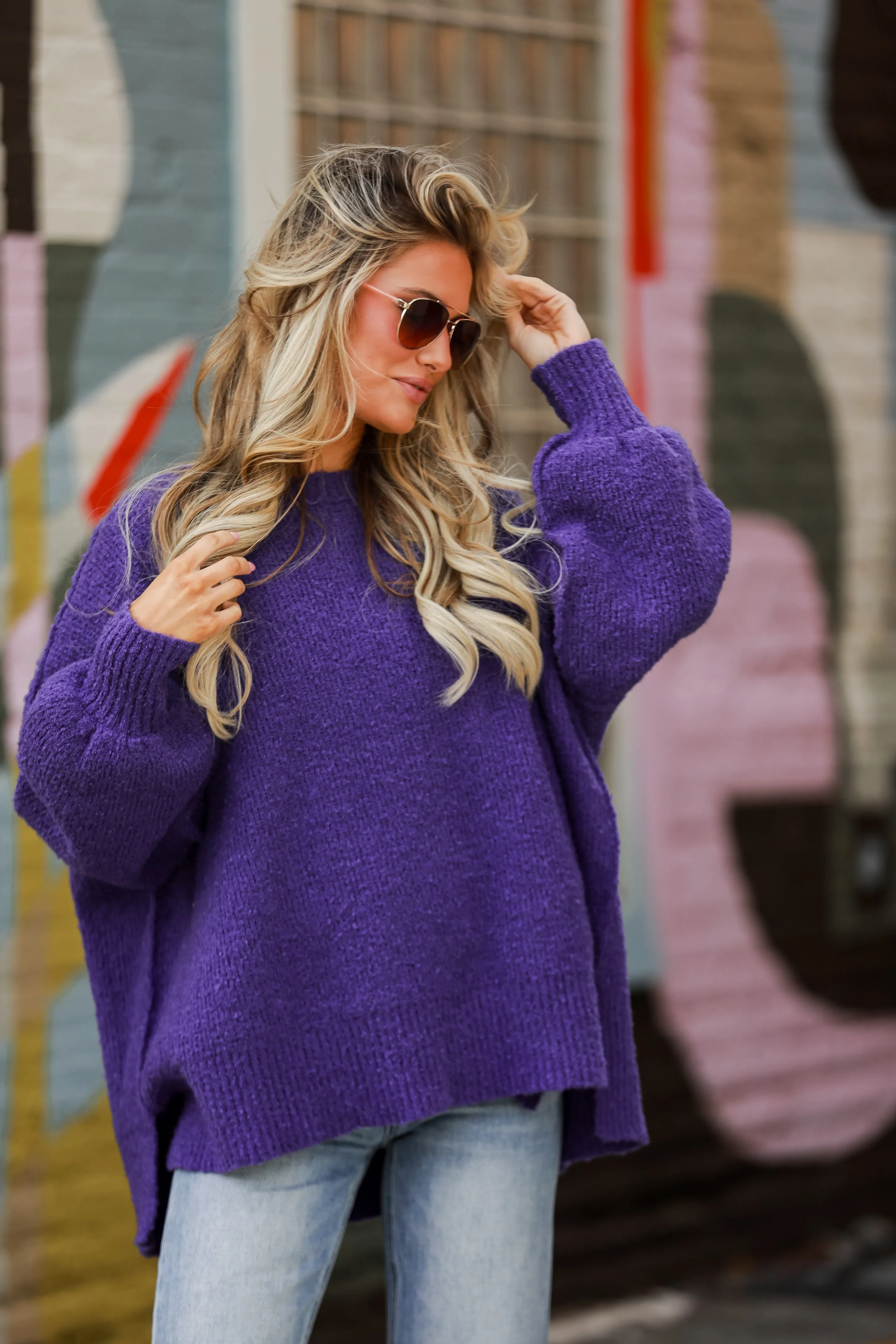 FINAL SALE - Sloane Oversized Sweater