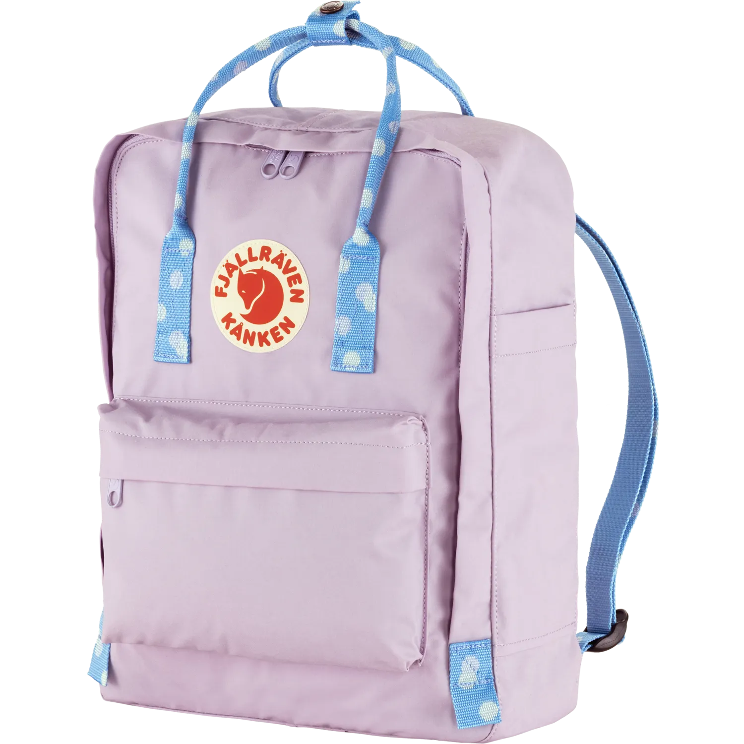 Fjällräven Kånken Pastel Lavender/Confetti Pattern | Buy Fjällräven Kånken Pastel Lavender/Confetti Pattern here | Outnorth